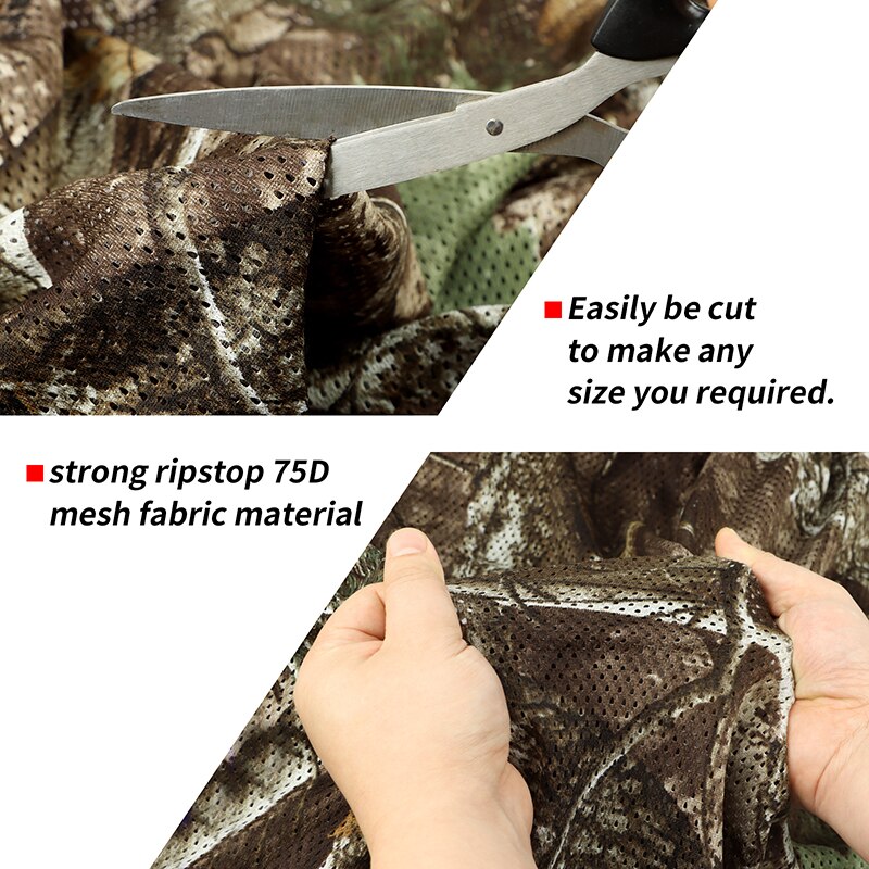 Cheap Goat Tents Multi color 1.5M Wide Camping Hunting Mesh Covering Cloth Chase for Tent Breathable Hidden Body Cover Camouflage Net Sun Shelter   